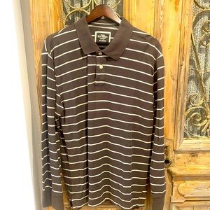 Only Navy long sleeve polo